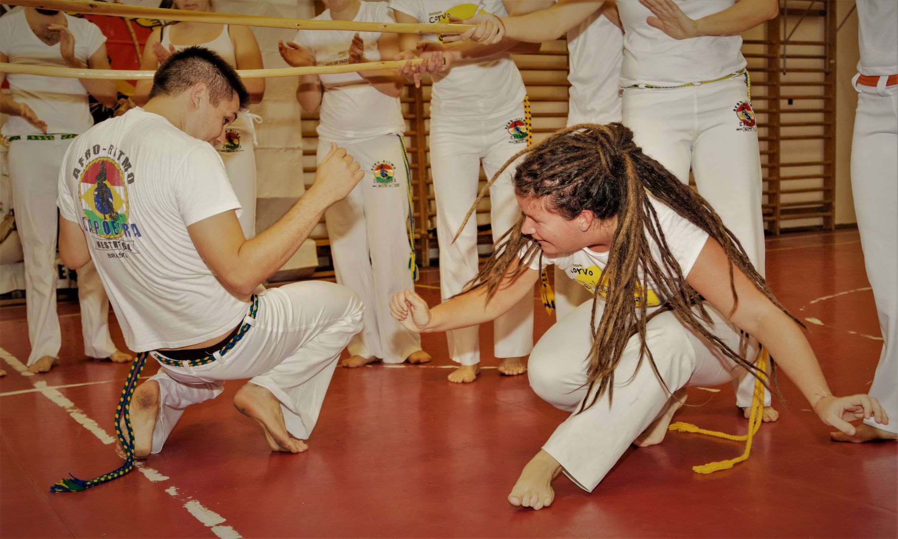 Capoeira training